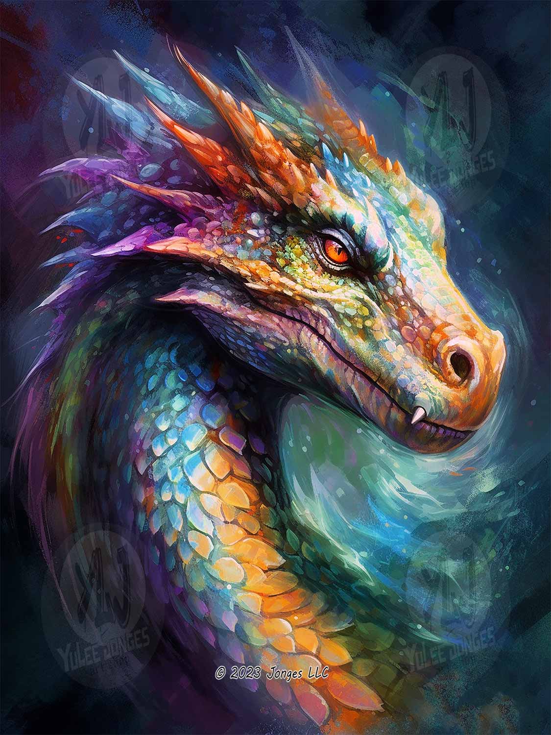 Diamond art club lil rainbow high quality dragon (discontinued)