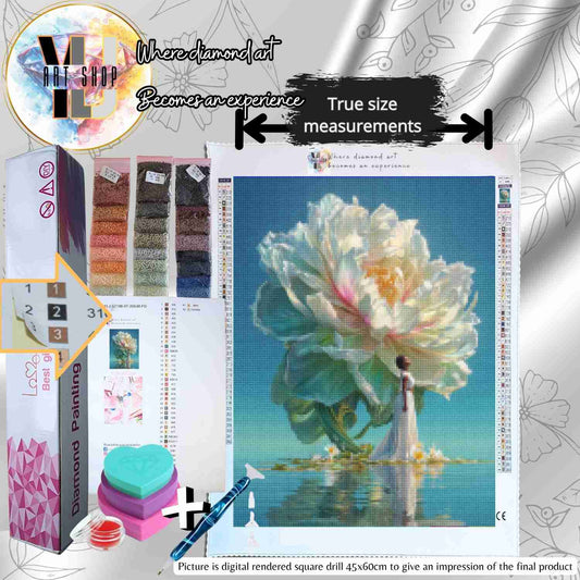 Rise in Bloom – Floral Diamond Painting Kit - YLJ Art Shop
