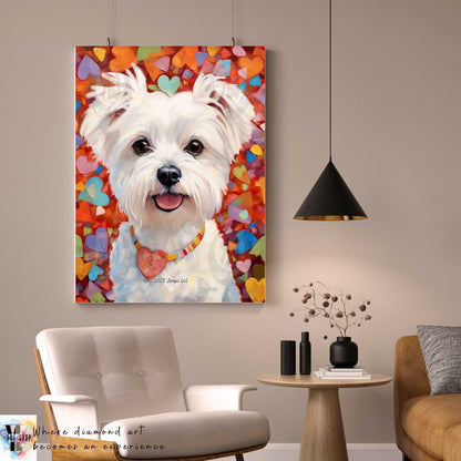 Heartfelt Paws - Dog Diamond Painting Kit - YLJ Art Shop - YLJ Art Shop