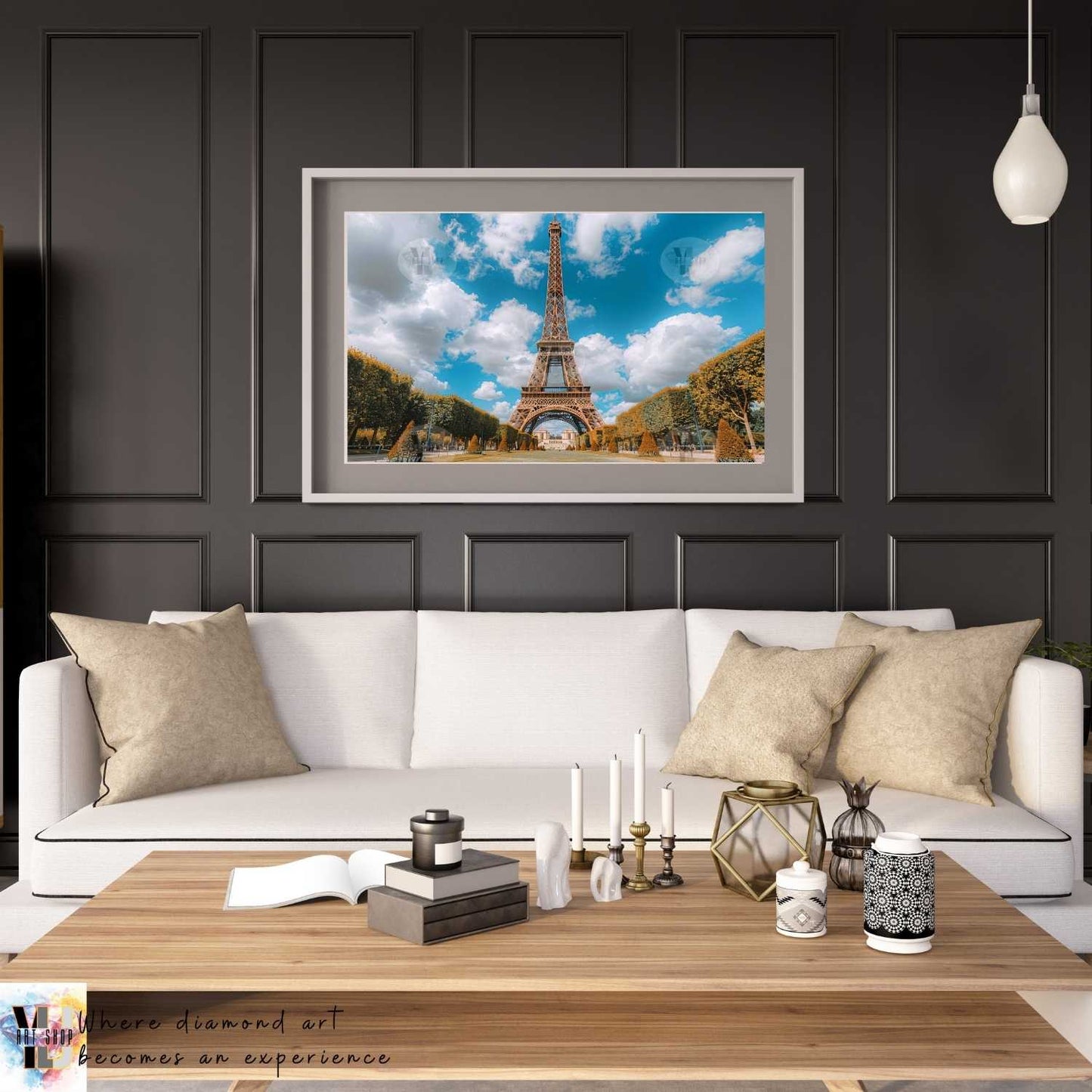 Parisian Daydreamscape - Landmarks Diamond Painting Kit - YLJ Art Shop