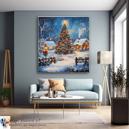 Silent Night Splendor - Christmas Diamond Painting Kit - YLJ Art Shop