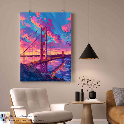 Sunset Radiance - Landmarks Diamond Painting Kit - YLJ Art Shop