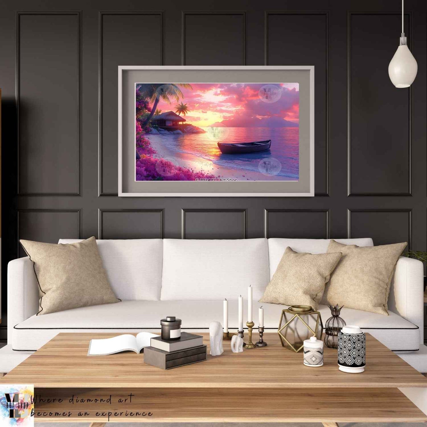 Whispers of Twilight Bay - Landscape Diamond Painting Kit - YLJ Art Shop