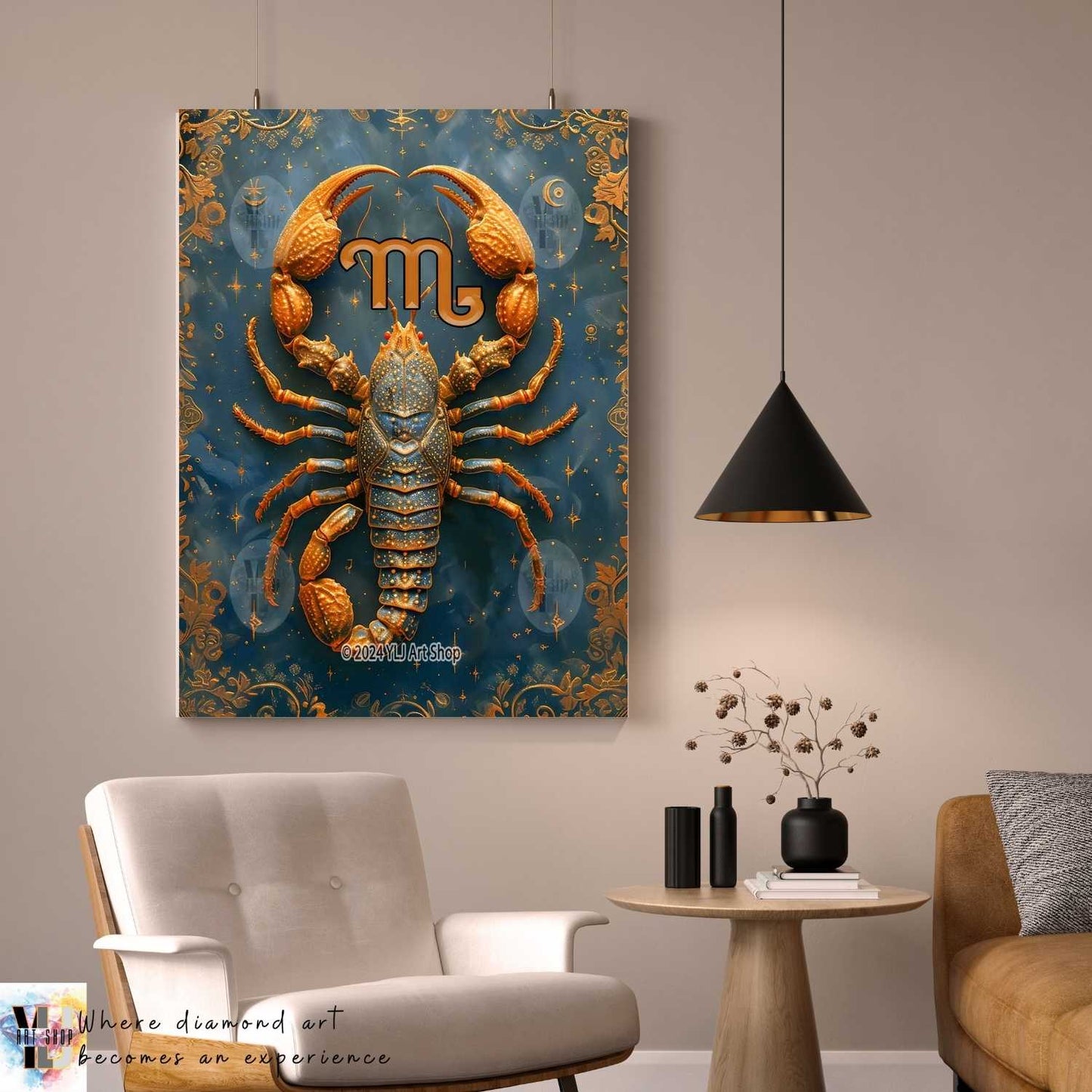 Scorpio - Horoscope Diamond Painting Kit - YLJ ArtShop - YLJ Art Shop