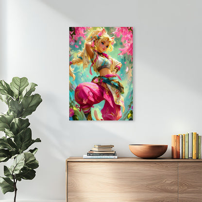 Cherrytail Spirit – 5D Diamond Painting Kit (50x70 cm / 20"x28") | Round Acrylic Drills