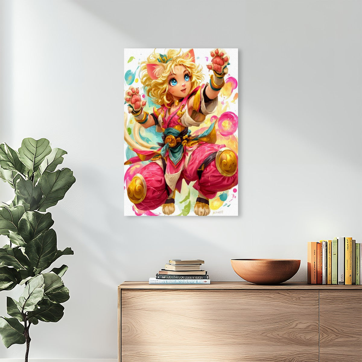 Pawko Power – 5D Diamond Painting Kit (50x70 cm / 20"x28") | Round Acrylic Drills