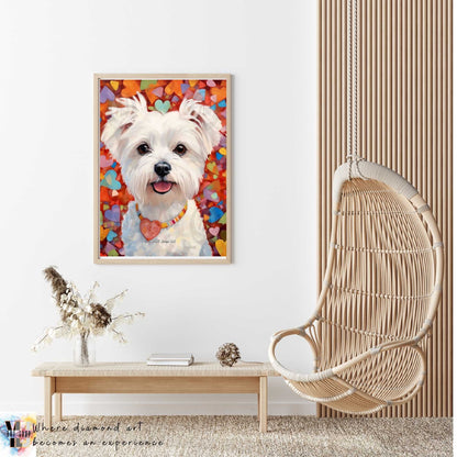 Heartfelt Paws - Dog Diamond Painting Kit - YLJ Art Shop - YLJ Art Shop