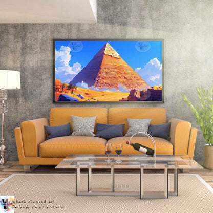 Eternal Sands - Landmarks Diamond Painting Kit - YLJ Art Shop