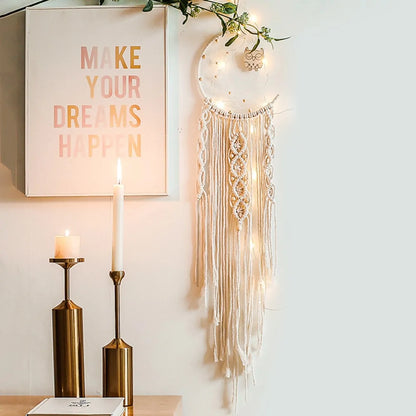 Starlit Harmony: Macrame Wall Decor - YLJ Art Shop