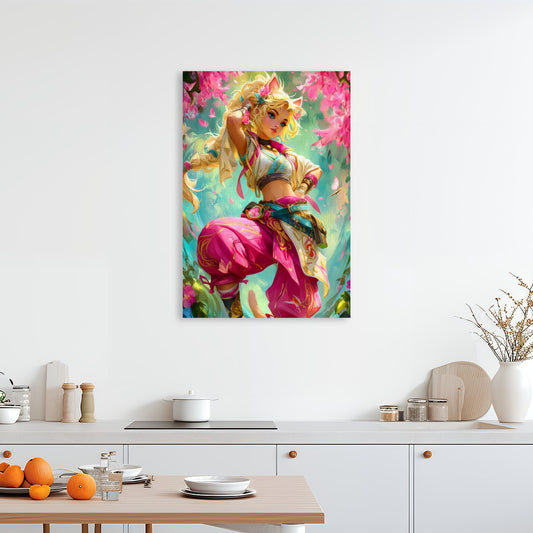 Cherrytail Spirit – 5D Diamond Painting Kit (50x70 cm / 20"x28") | Round Acrylic Drills