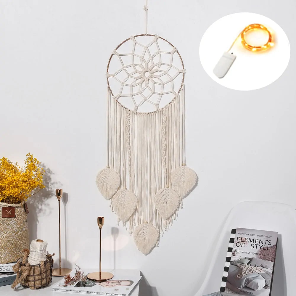 Starlit Harmony: Macrame Wall Decor - YLJ Art Shop