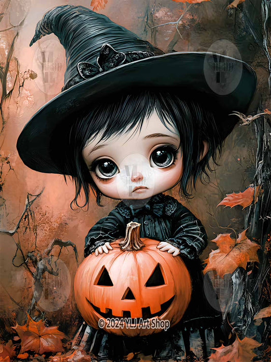 Pumpkin Mischief - Halloween Diamond Painting Kit - YLJ Art Shop