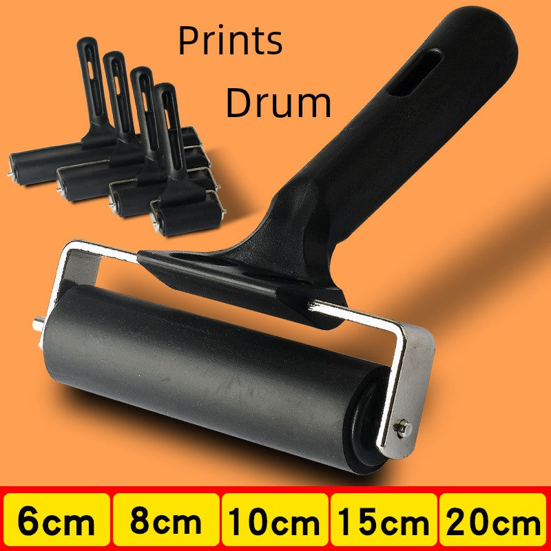 Rubber Brushing Tool Roller | Art & Craft Rubbing Prints Roller for Diamond Painting and More