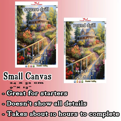 Serene Meadows - Landscape Diamond Painting Kit - YLJ Art Shop - YLJ Art Shop