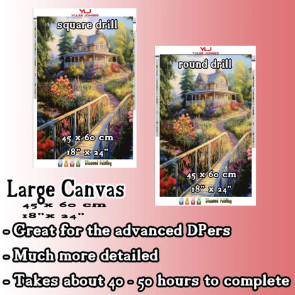 Serene Meadows - Landscape Diamond Painting Kit - YLJ Art Shop - YLJ Art Shop