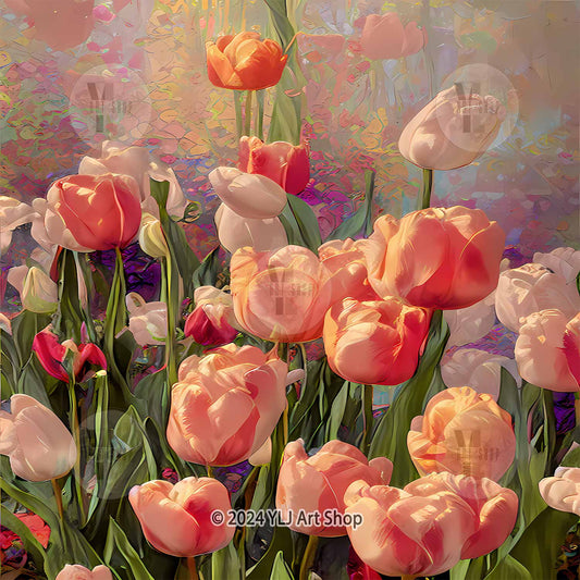 Tulip Fever - Bloem Diamond Painting Kit - YLJ Art Shop