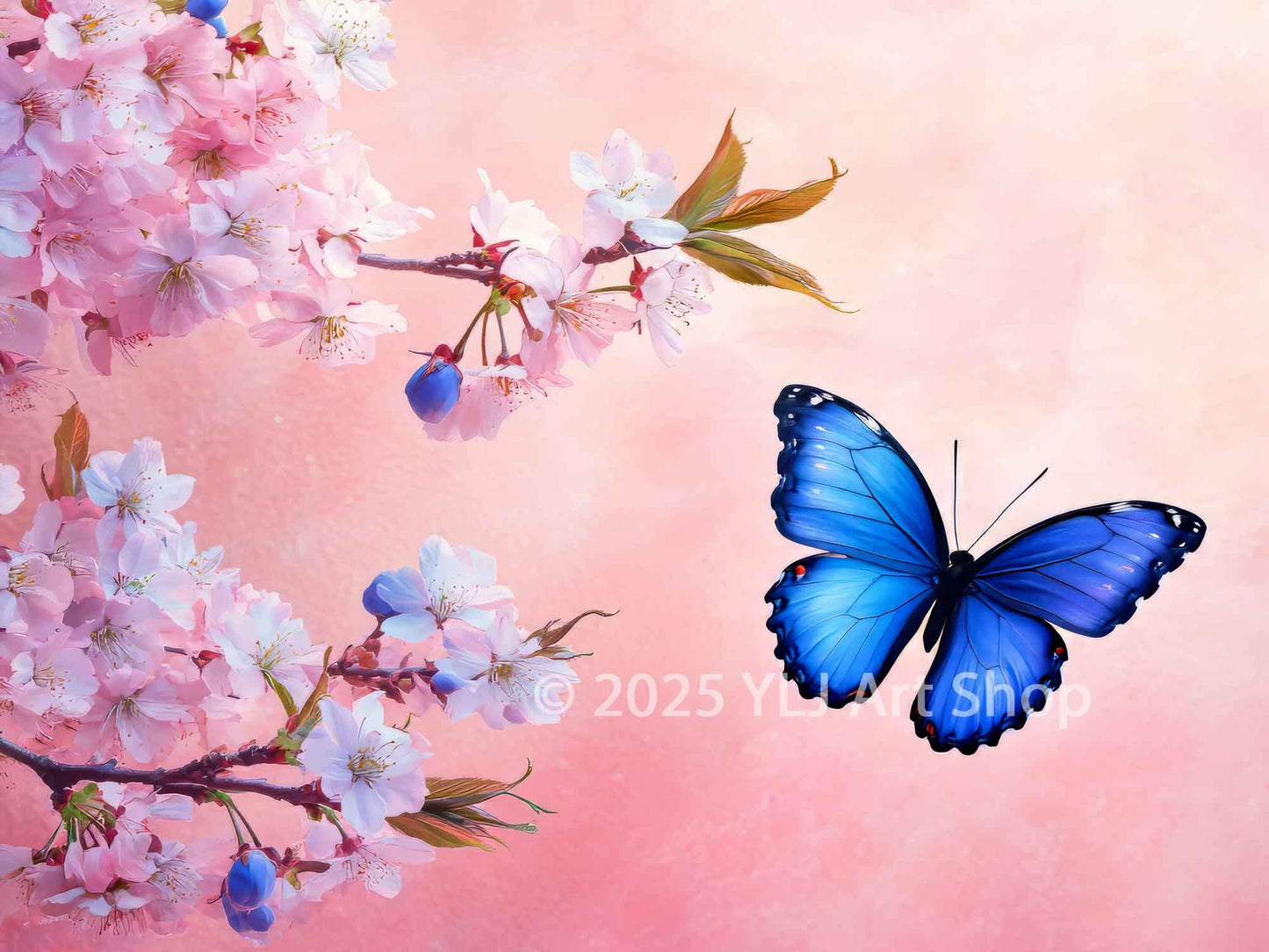 Diamond Painting Kit - Fluttering Grace - Landscape Diamond Painting Kit - YLJ Art Shop