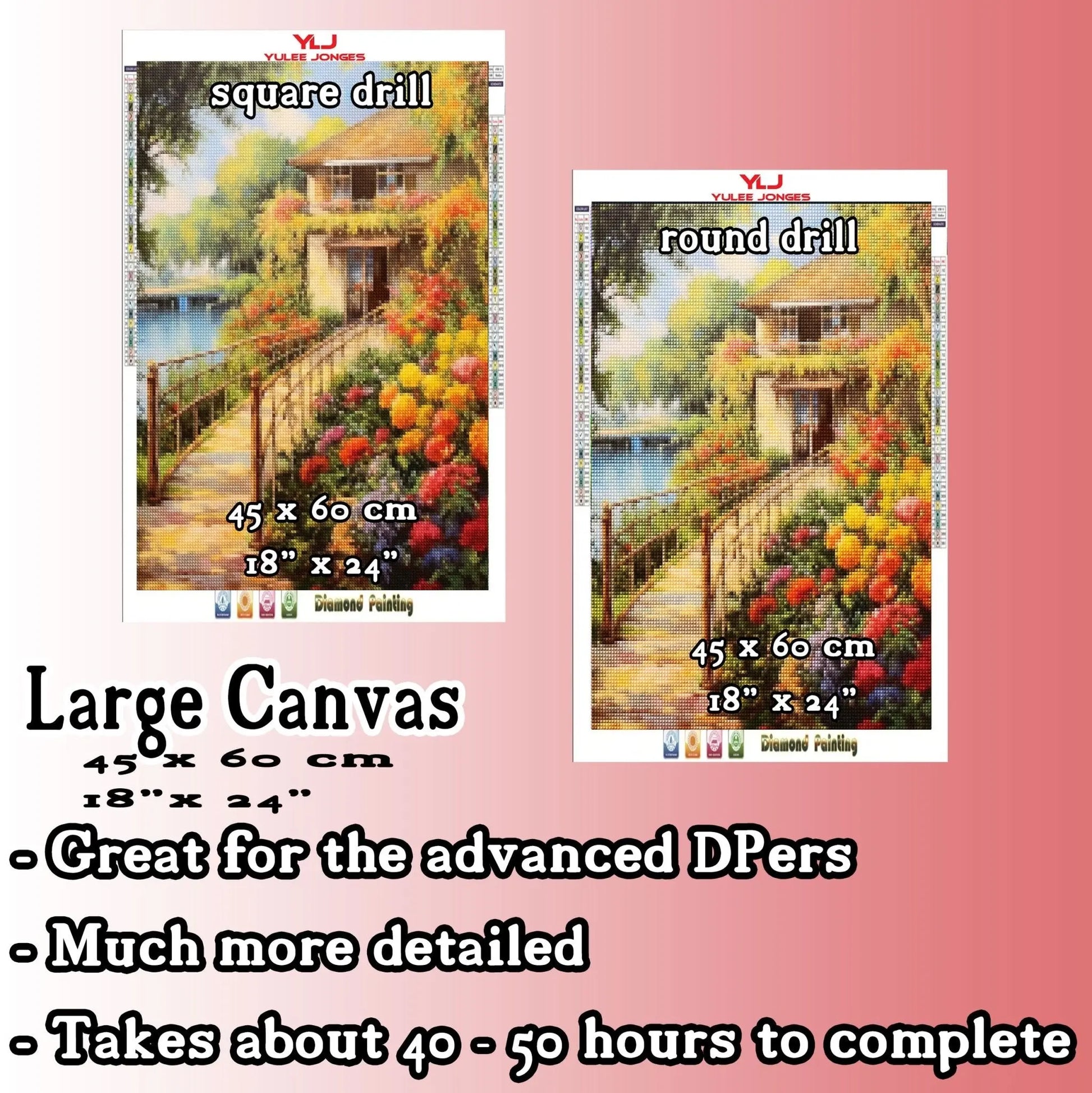 Whispering Petals - Landscape Diamond Painting Kit - YLJ Art Shop - YLJ Art Shop