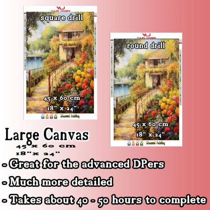 Whispering Petals - Landscape Diamond Painting Kit - YLJ Art Shop - YLJ Art Shop