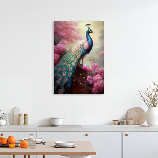 Blossoming Majesty – 5D Diamond Painting Kit (50x70 cm / 20"x28") – Full Drill, Round Acrylic Drills