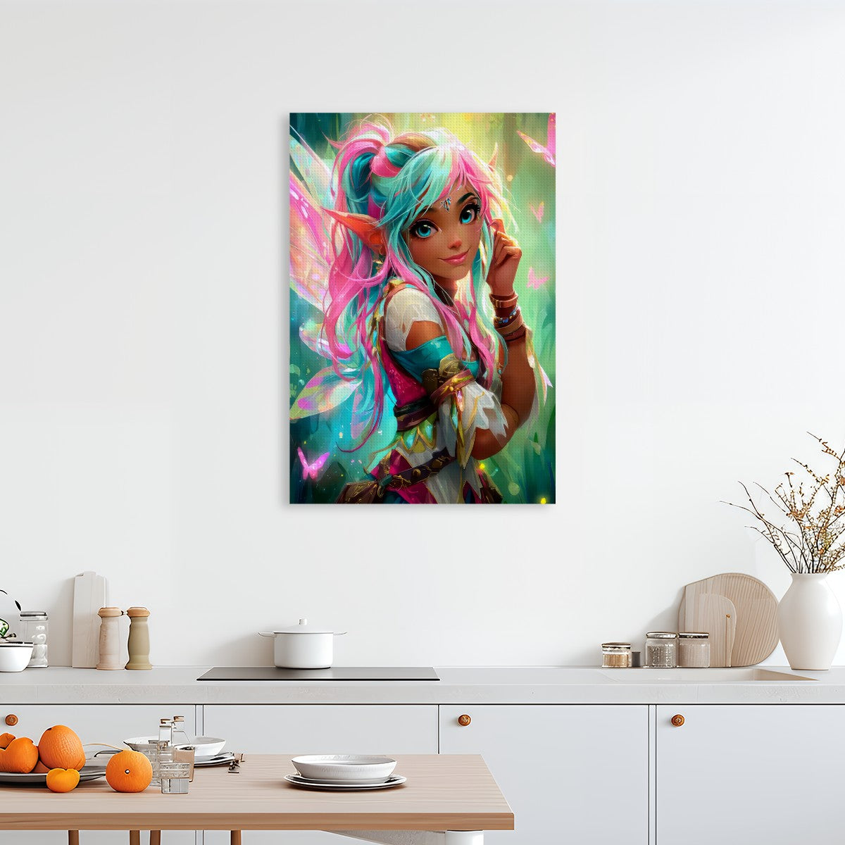 Glimmersprite – 5D Diamond Painting Kit (50x70 cm / 20"x28") | Round Acrylic Drills