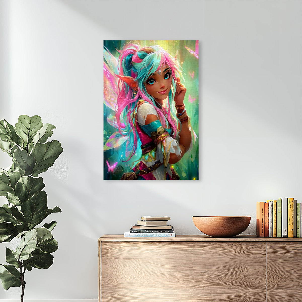 Glimmersprite – 5D Diamond Painting Kit (50x70 cm / 20"x28") | Round Acrylic Drills