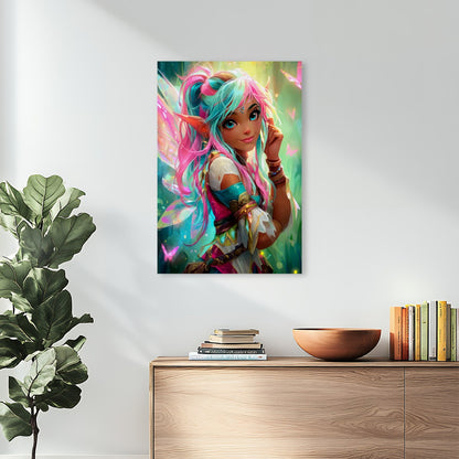 Glimmersprite – 5D Diamond Painting Kit (50x70 cm / 20"x28") | Round Acrylic Drills