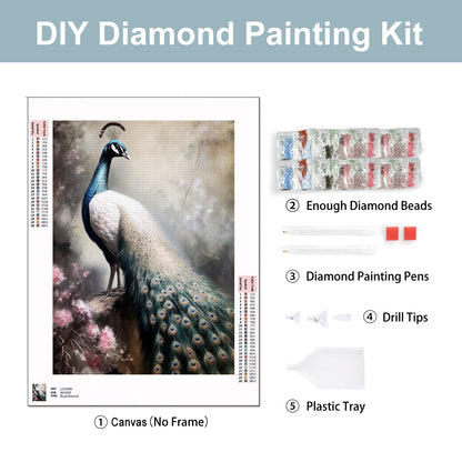 Ethereal Elegance – 5D Diamond Painting Kit (50x70 cm / 20"x28") | Round Acrylic Drills