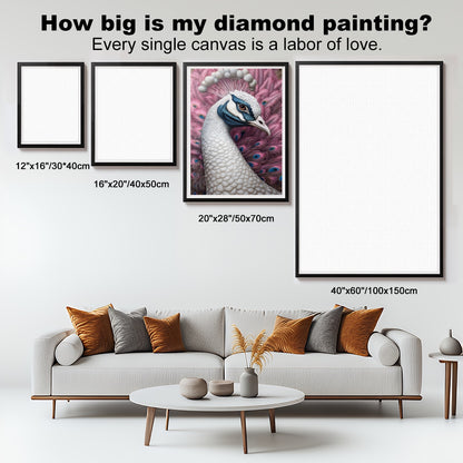 Regal Splendor – 5D Diamond Painting Kit (50x70 cm / 20"x28") | Round Acrylic Drills