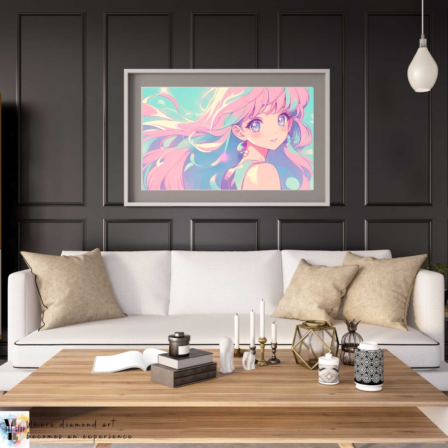 Dreamy Starlight - Anime Diamond Painting Kit - YLJ Art Shop - YLJ Art Shop