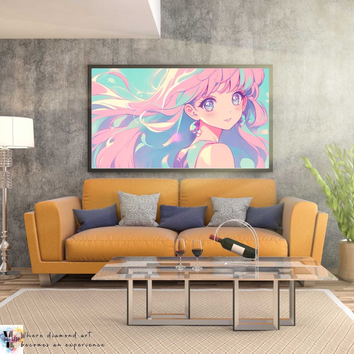 Dreamy Starlight - Anime Diamond Painting Kit - YLJ Art Shop - YLJ Art Shop