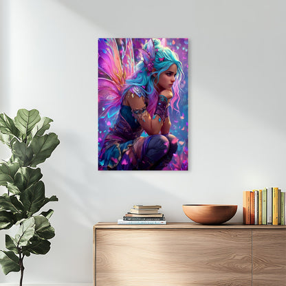 Prism Fluttera – 5D Diamond Painting Kit (50x70 cm / 20"x28") | Round Acrylic Drills