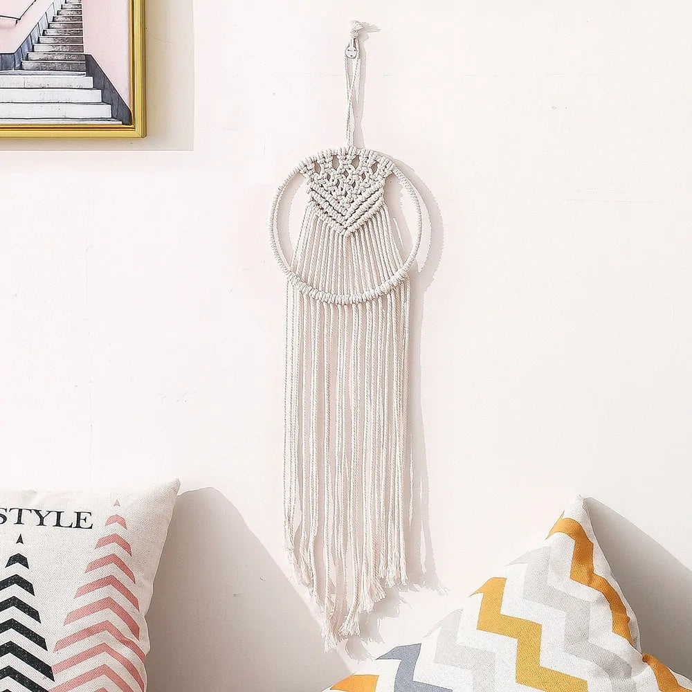 Starlit Harmony: Macrame Wall Decor - YLJ Art Shop