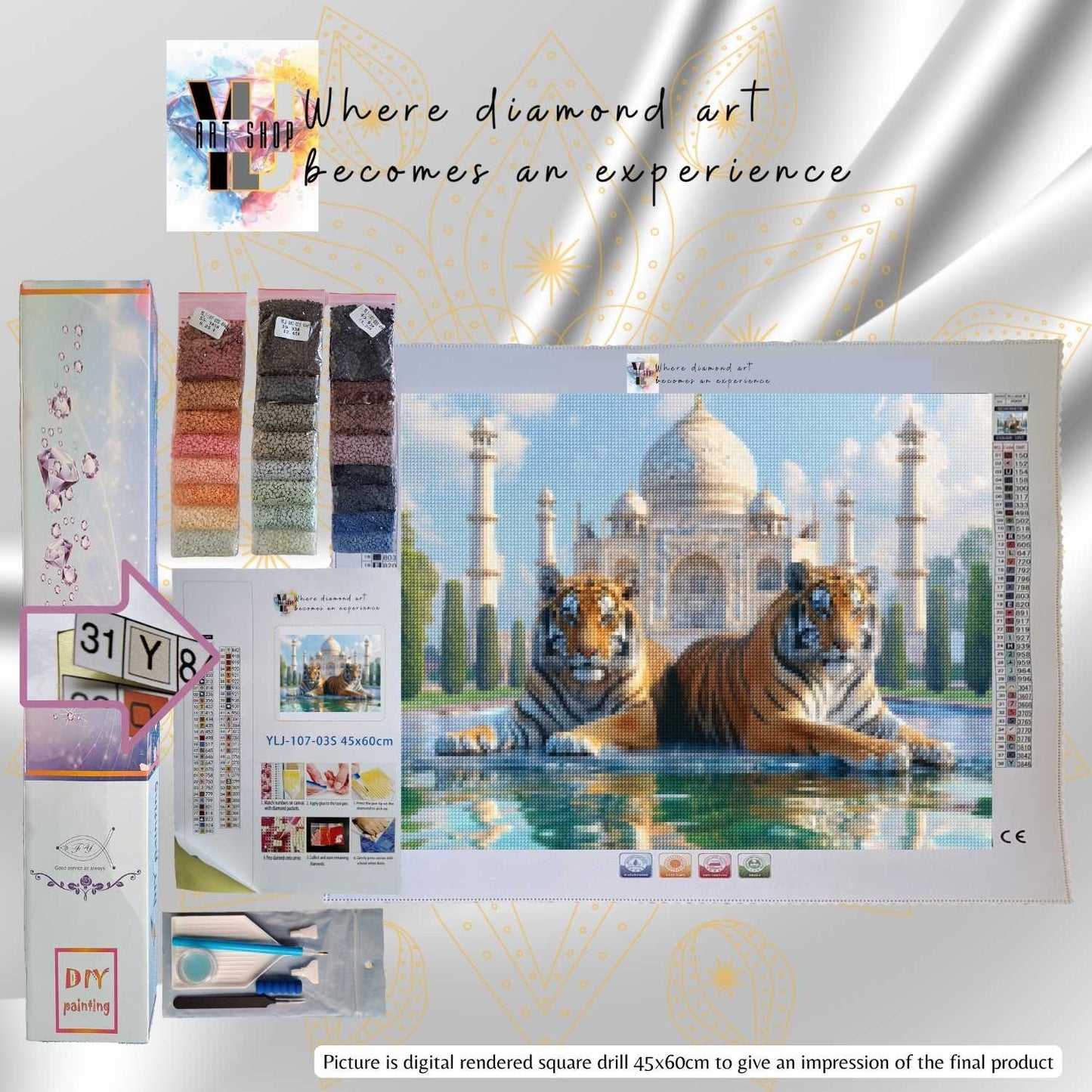 Majestic Tranquility - Landscape Diamond Painting Kit - YLJ Art Shop - YLJ Art Shop