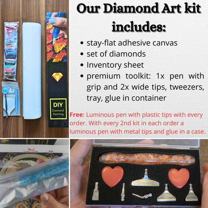 Pondside Posy Prince - Frog Diamond Painting Kit - YLJ Art Shop - YLJ Art Shop