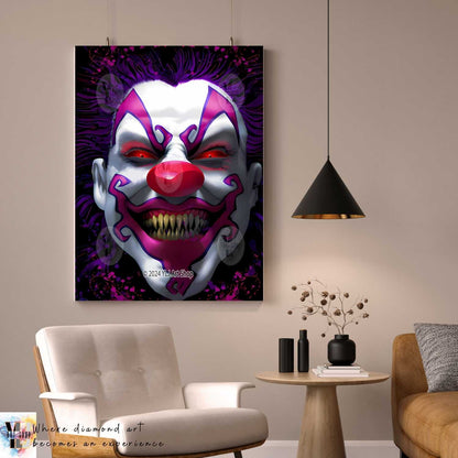 Sinister Clown - Horror Diamond Painting Kit - YLJ Art Shop - YLJ Art Shop