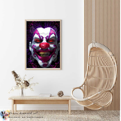 Sinister Clown - Horror Diamond Painting Kit - YLJ Art Shop - YLJ Art Shop