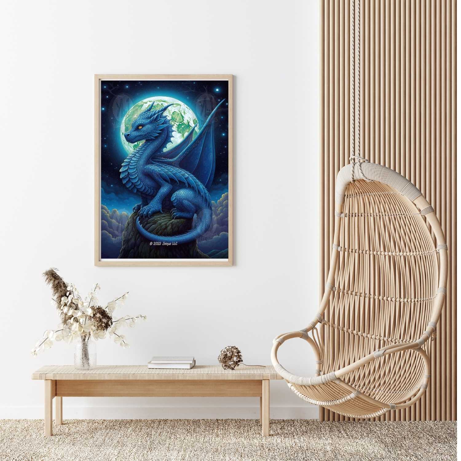 Starry Guardian - Dragon Diamond Painting Kit - YLJ Art Shop - YLJ Art Shop