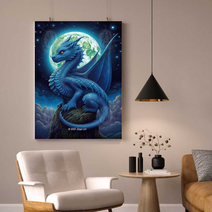 Starry Guardian - Dragon Diamond Painting Kit - YLJ Art Shop - YLJ Art Shop