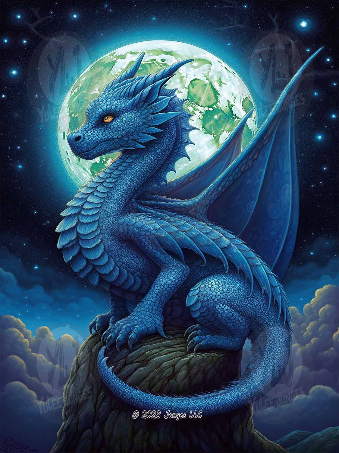 Starry Guardian - Dragon Diamond Painting Kit - YLJ Art Shop - YLJ Art Shop