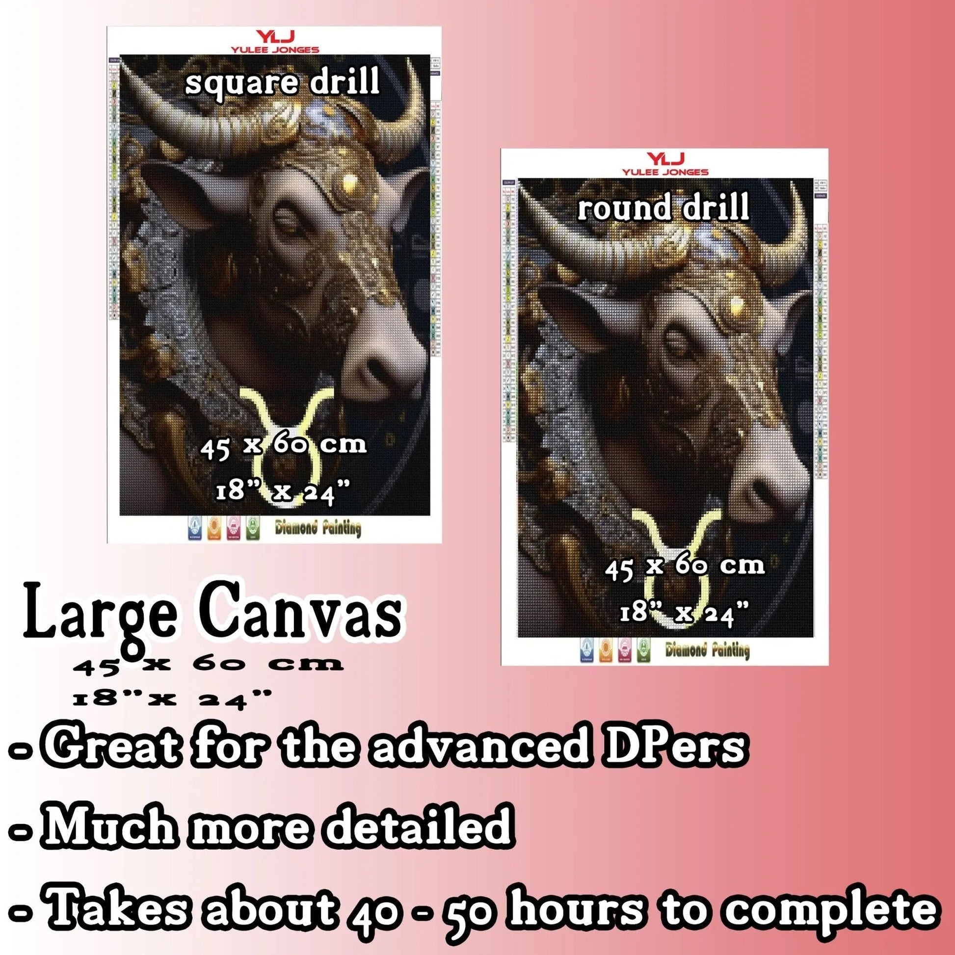 Taurus - Horoscope Diamond Painting Kit - YLJ ArtShop - YLJ Art Shop