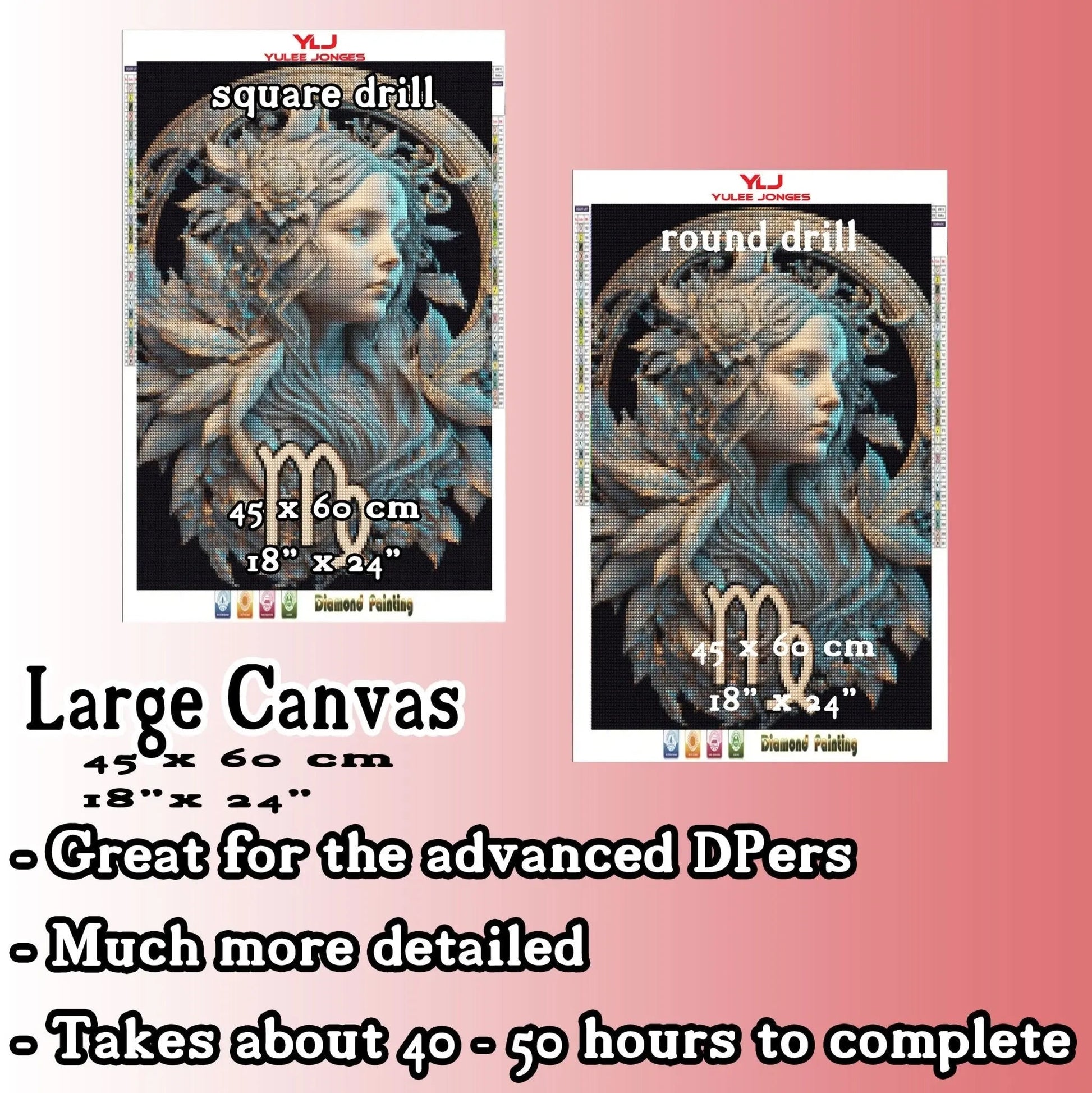 Virgo - Horoscope Diamond Painting Kit - YLJ ArtShop - YLJ Art Shop