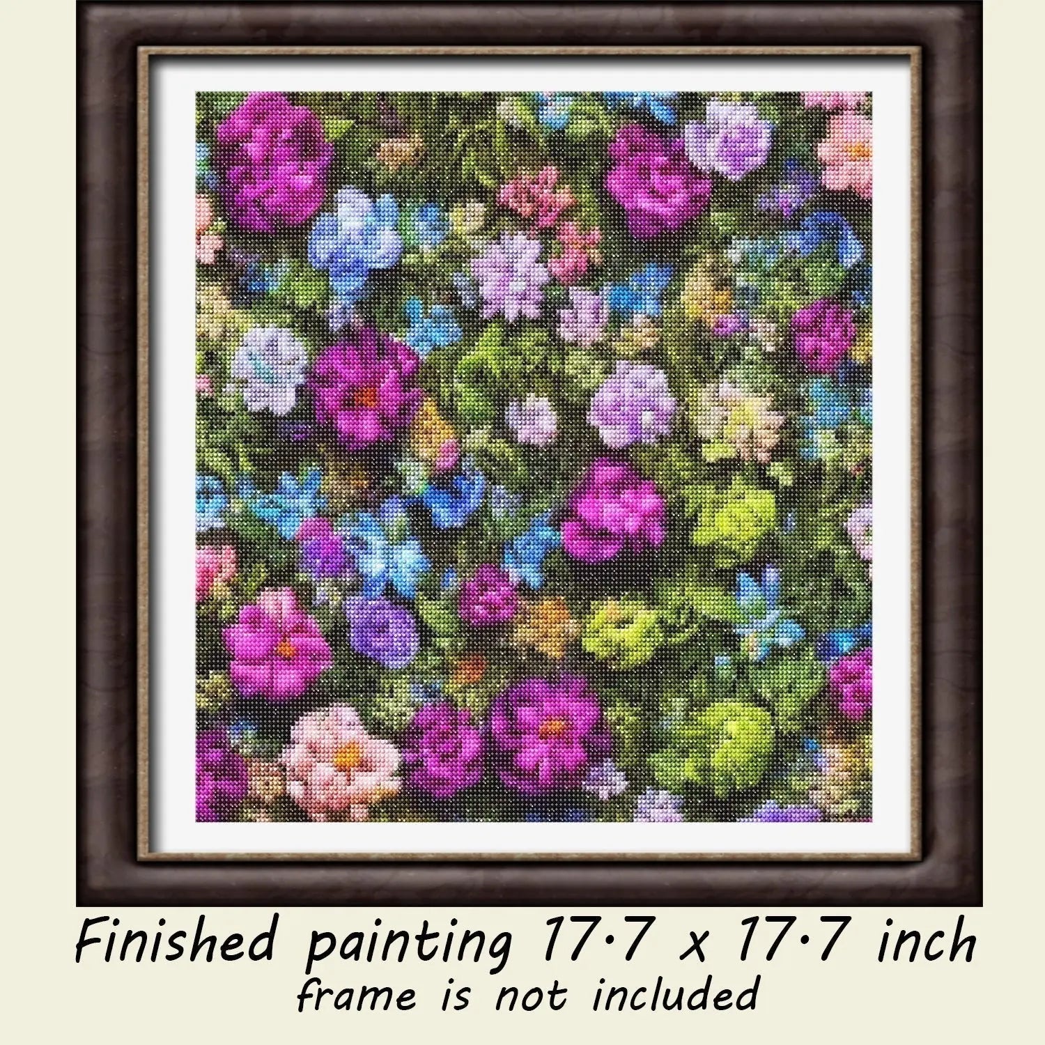 Wall of Flowers - Full Drill Diamond Painting Kit - YLJ Art Shop - YLJ Art Shop