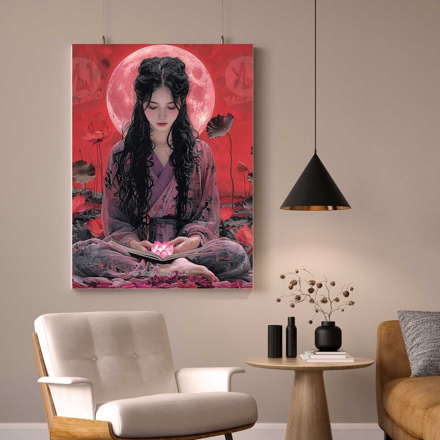 Zen Blossom - Anime Diamond Painting Kit - YLJ Art Shop