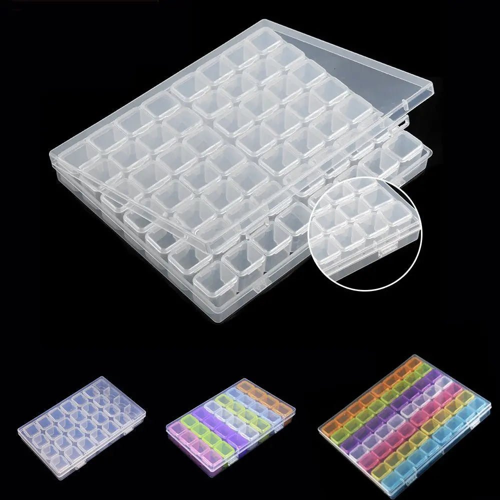 56 Grids Diamond Painting Drills Storage Box - YLJ Art Shop