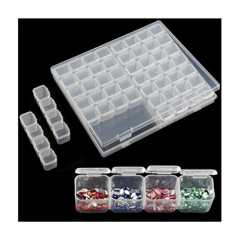 56 Grids Diamond Painting Drills Storage Box - YLJ Art Shop