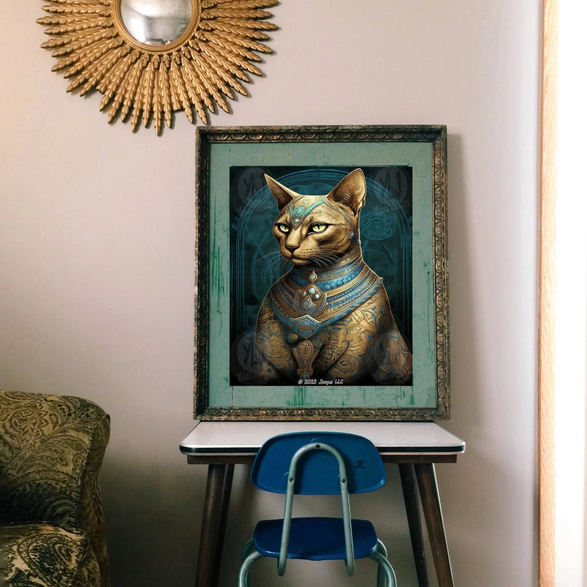 Ancient Beauty - Egyptian Cat Diamond Painting Kit - YLJ Art Shop - YLJ Art Shop