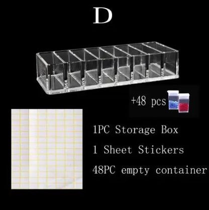 Diamond Embroidery Storage Box 48 pcs - YLJ Art Shop