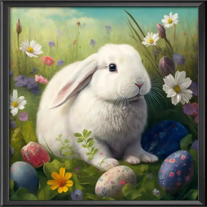 Easter Bunny - Full Drill Diamond Painting Kit - YLJ Art Shop - YLJ Art Shop