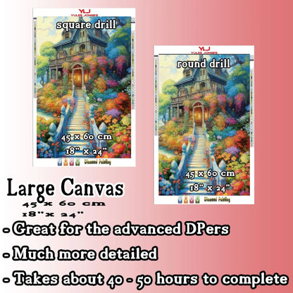 Ethereal Blossoms - Landscape Diamond Painting Kit - YLJ Art Shop - YLJ Art Shop